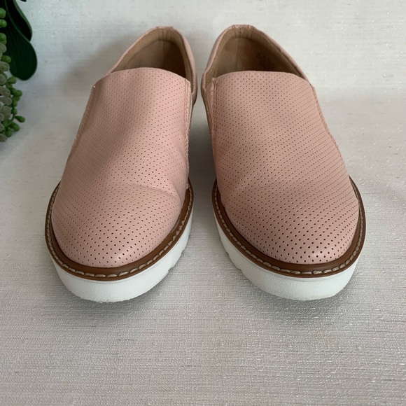 Naturalizer Effie Rose Pink Faux Leather Slip On Comfort Loafers Woman’s 8.5M - Picture 7 of 12